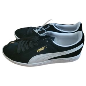 Puma Black and White C-Rey Sneakers